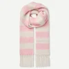 Alex Scarf Orchid Smoke Stripe