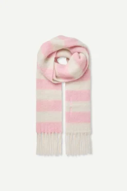 Alex Scarf Orchid Smoke Stripe