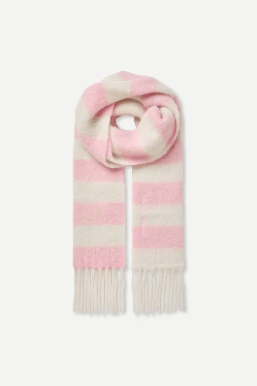 Alex Scarf Orchid Smoke Stripe