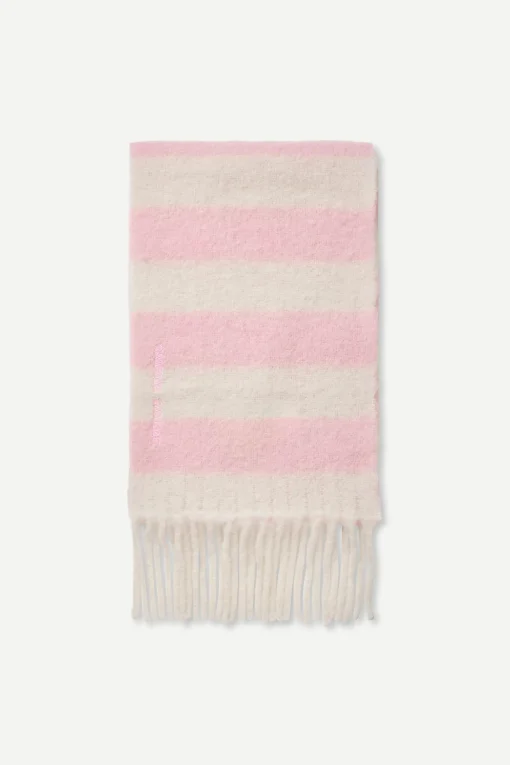 Alex Scarf Orchid Smoke Stripe