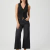 Anessa Raw Hem Jeans Black Lotus
