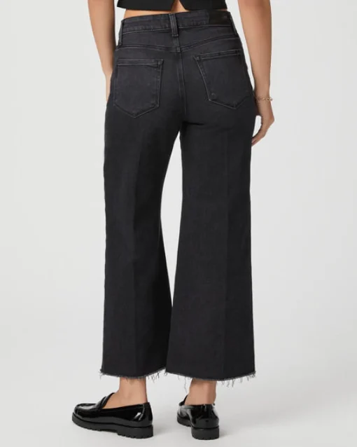 Anessa Raw Hem Jeans Black Lotus