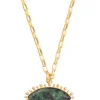 Autumn Jasper Pendant Necklace