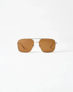 Aviator Soft Gold/Brown