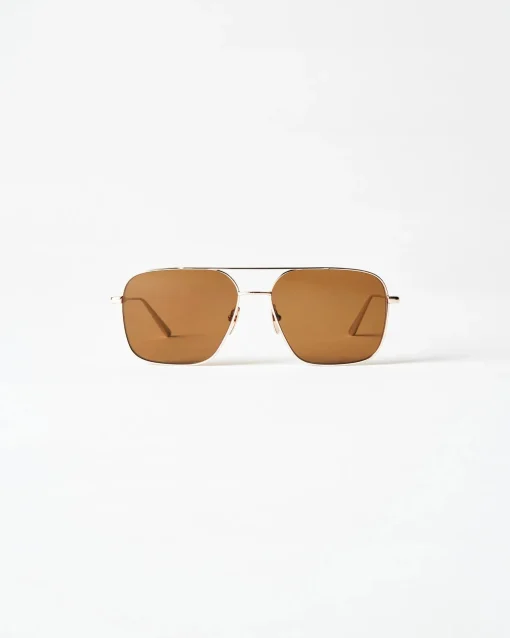 Aviator Soft Gold/Brown