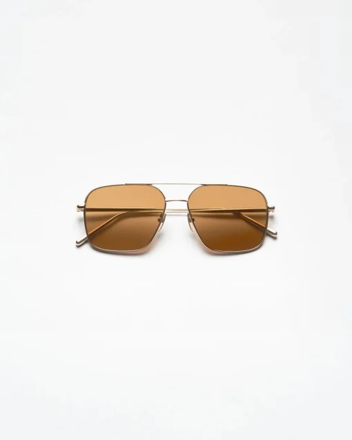 Aviator Soft Gold/Brown