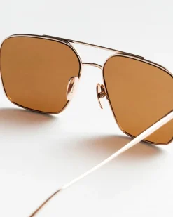Aviator Soft Gold/Brown