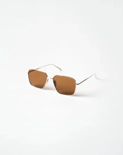 Aviator Soft Gold/Brown