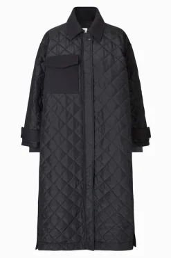 Becca Collar Coat Vulcan