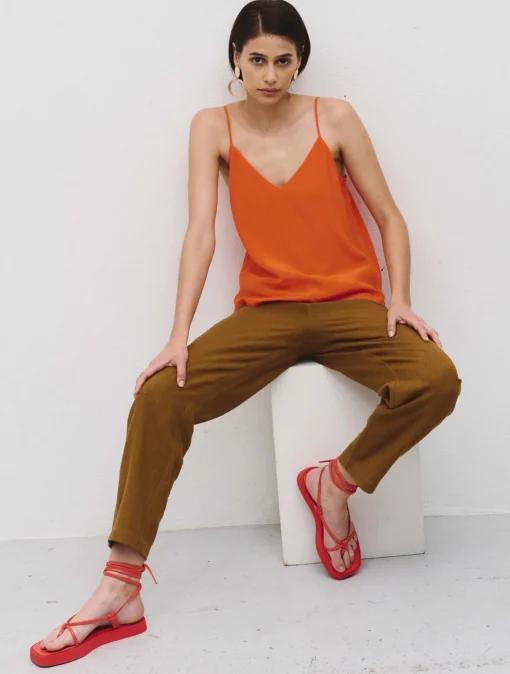 Bob Tank Top Orange