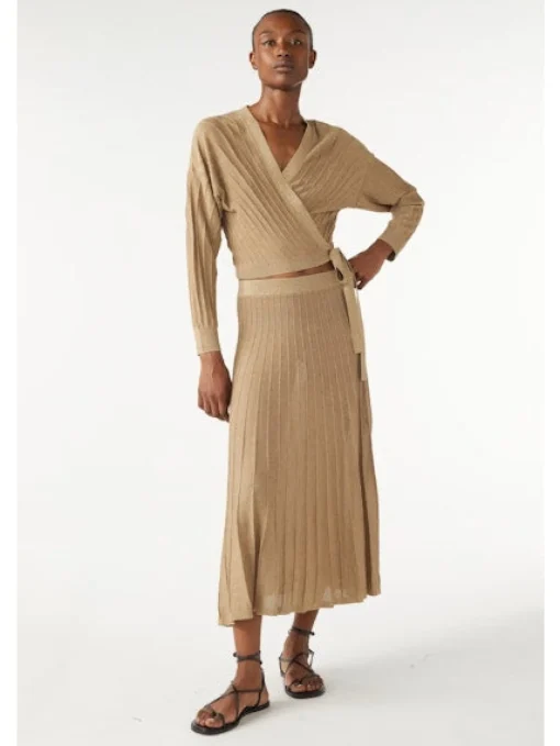 Brycey Skirt Gold