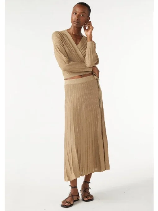 Brycey Skirt Gold