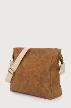 Caramel Balalaika Bag Beige Strap