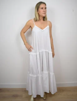 Carolina Dress White