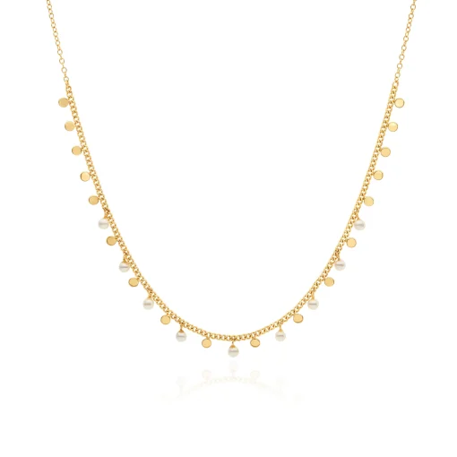 Circle Charm Necklace