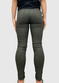 Claire Wax Sateen Khaki