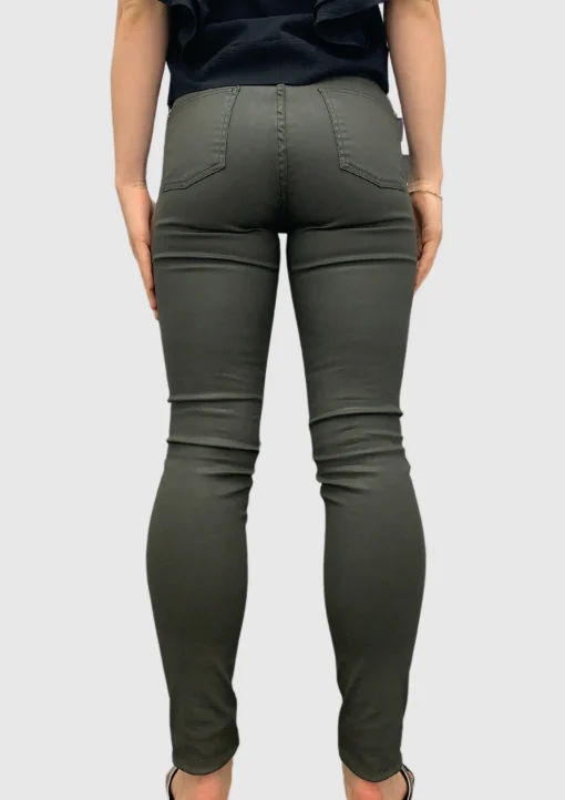 Claire Wax Sateen Khaki