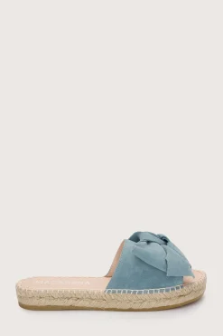 Cleo Bow Slider Denim Blue