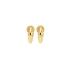 Curved Studs Gold