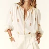 Daphne Blouse Ecru