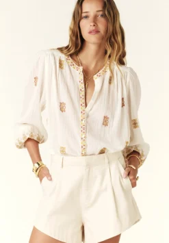 Daphne Blouse Ecru