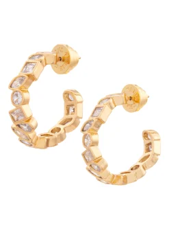 Deconstructed CZ Hoops