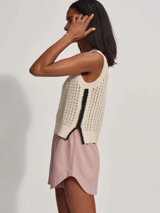 Delaney Knit Vest Birch