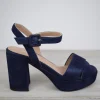 Dubai Sandal Navy Sparkle