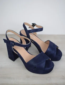 Dubai Sandal Navy Sparkle