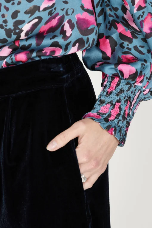 Dublin Trousers Navy Velvet