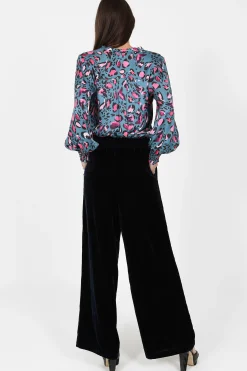 Dublin Trousers Navy Velvet