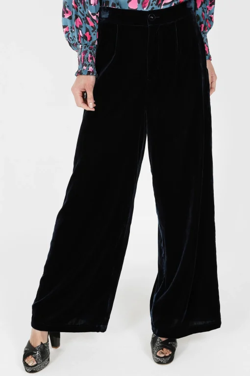 Dublin Trousers Navy Velvet
