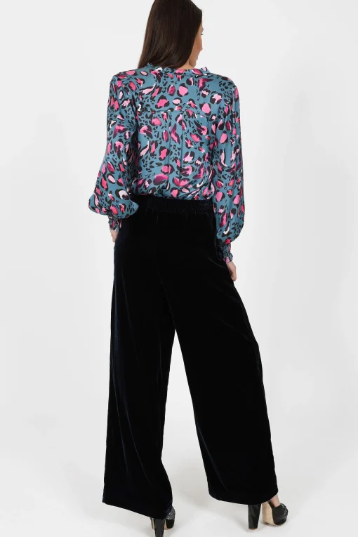 Dublin Trousers Navy Velvet