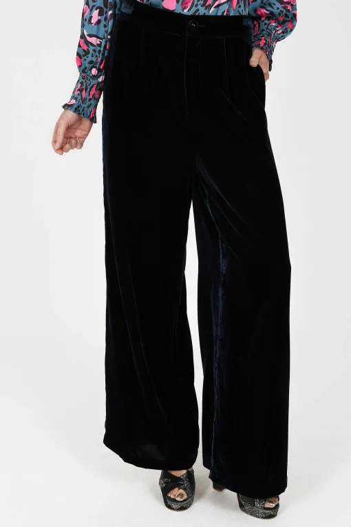 Dublin Trousers Navy Velvet