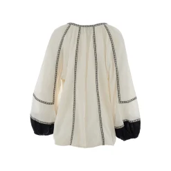 Epilogue Blouse Black/Off White