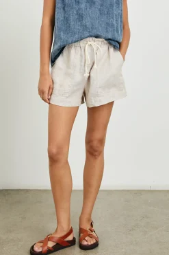 Foster Shorts Heathered Flax