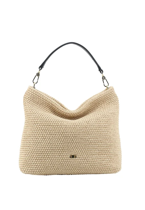 Hobo Kaia Raffia Bag Natural/Black