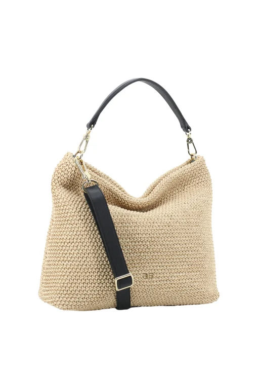 Hobo Kaia Raffia Bag Natural/Black
