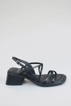 Ines Strappy Sandal Black
