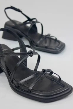 Ines Strappy Sandal Black