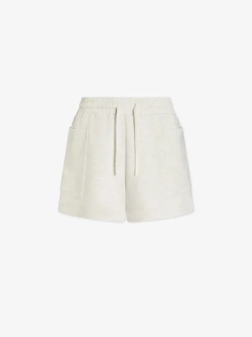 Isabella Mid-Rise Short Ivory Marl