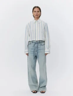 Issa Shirt Cotton Stripe