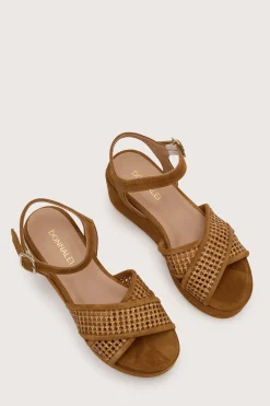 Jaipur Suede Sandal Tan