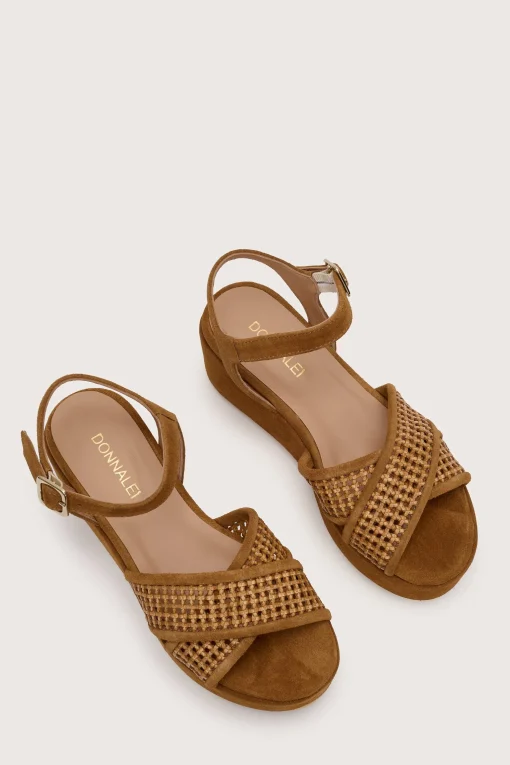 Jaipur Suede Sandal Tan