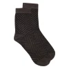 Kaila Short Sock Brown