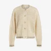 Kris Relaxed Fit Knit Jacket Birch
