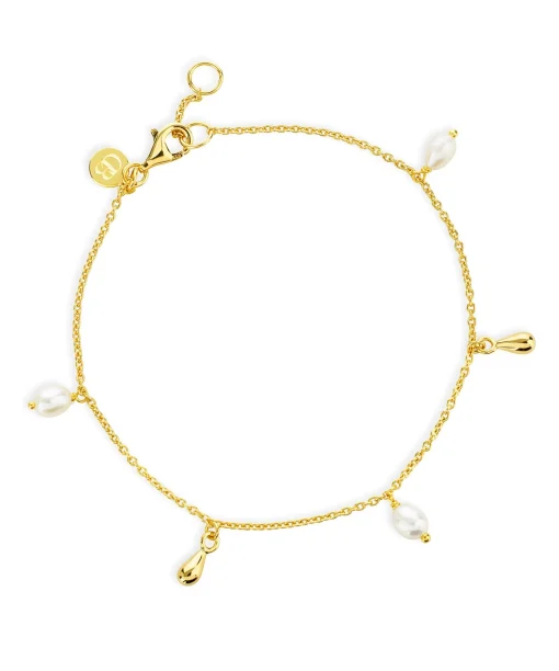 Lagertha Agertha Gold Drop Bracelet