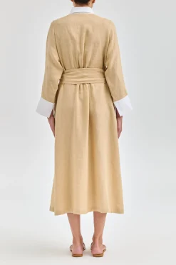 Linen Dress Sand