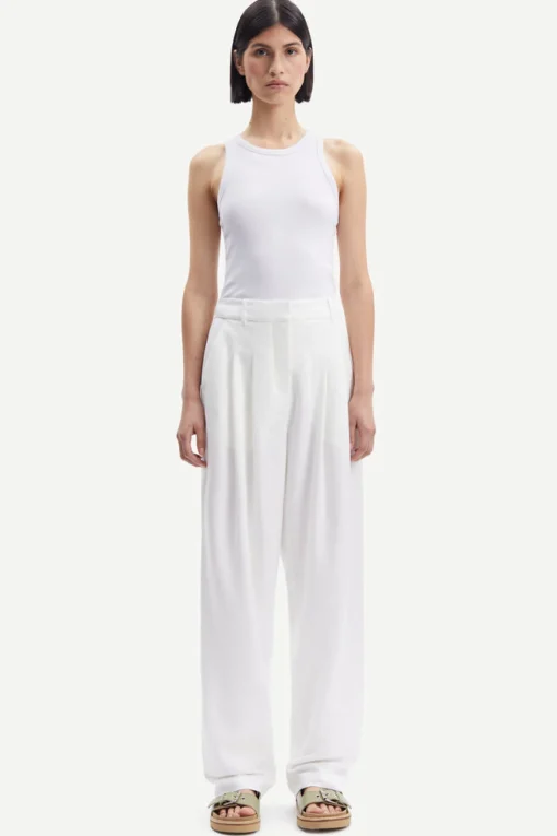 Luzy Trousers Clear Cream