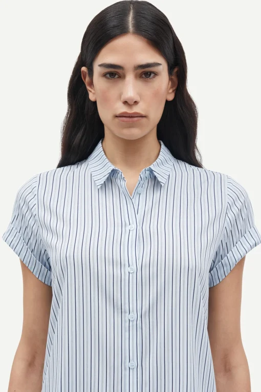 Majan SS Shirt Skyway Stripe